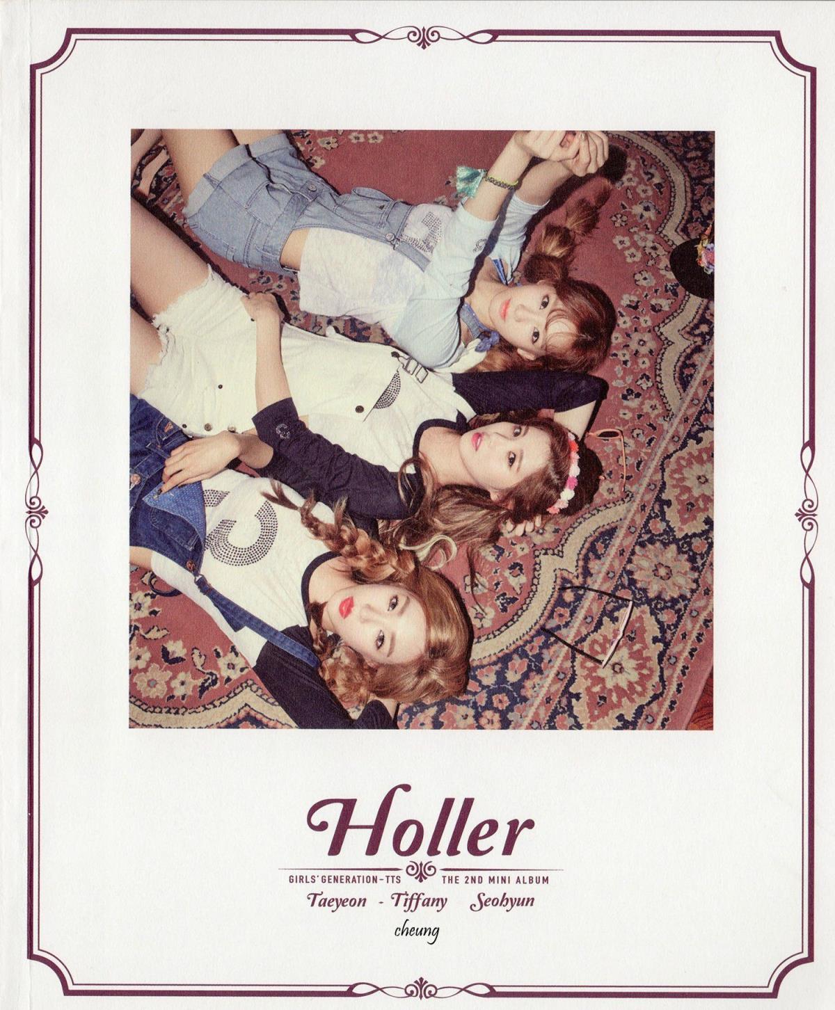 TaeTiSeo 韩国少女时代《HOLLER》PB 写真