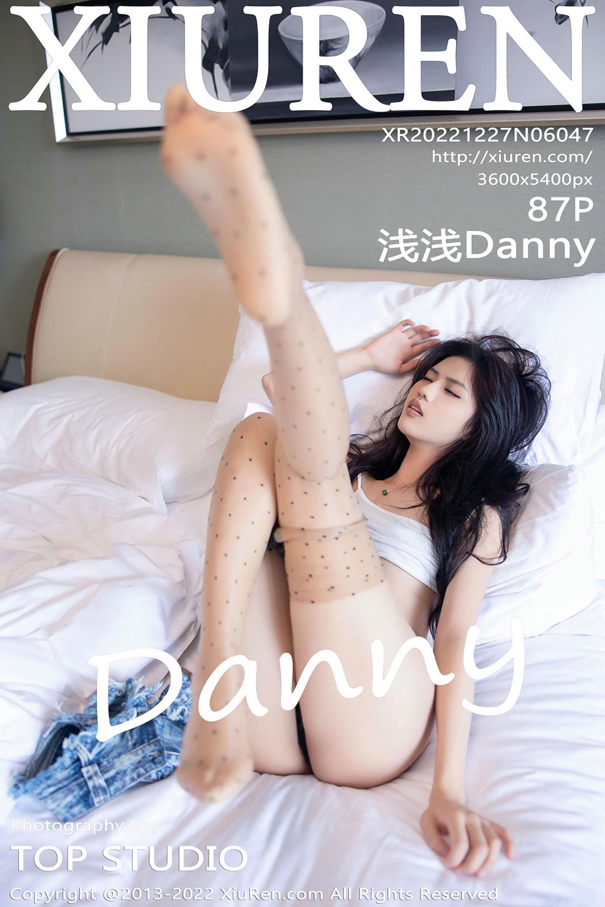 秀人XiuRen No.6047 浅浅Danny 长腿高跟斑点肉丝写真